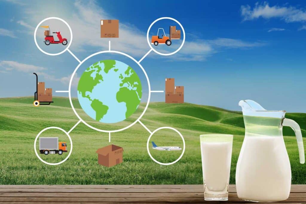 A Guide to a Greener Supply Chain with Sustainable Dairy Distribution