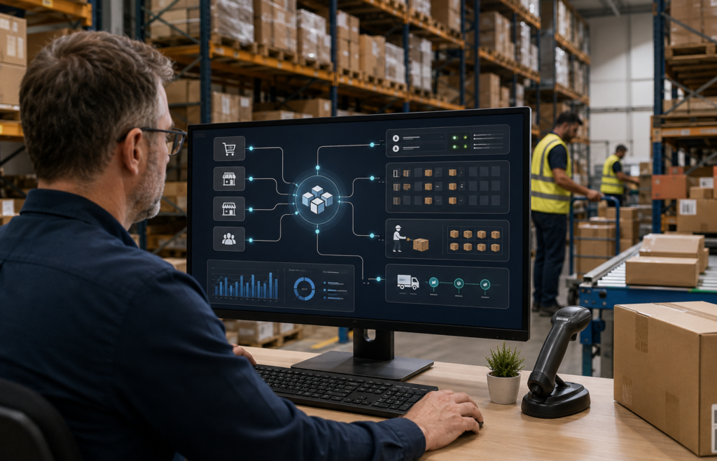 Warehouse Logistics Dashboard in Action